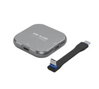 NONDK Caja de SSD NVMe M.2 2230 Tipo C Magnética, Caja de SSD Tipo C con PD100W 10Gbps para Portátil, Compatible con ProRes.