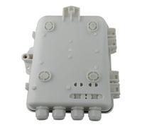 NONDK Caja Divisora de Fibra Óptica Nap Box PLC para Exteriores e Interiores, Caja de Terminales de Fibra Óptica, Caja de Distribución PLC, Caja FTTH de 12 Núcleos