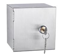 NONDK Caja Eléctrica Exterior Impermeable de Acero Inoxidable para Seguridad de Enchufes y Carga de Vehículos Eléctricos