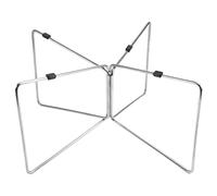 NONDK Caja para Acampar Al Aire Libre, Caja de Almacenamiento con Soporte A Prueba de Humedad, Asiento Inferior, Soporte Plegable, Estante de Almacenamiento Rápido Portátil