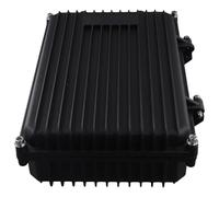 NONDK Caja para Amplificador de Puente Ap, de Aluminio Fundido, Impermeable, Negra, 260 X 167 X 68 mm