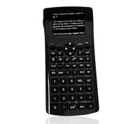 NONDK Calculadora Mágica Calculadora de Lectura de Texto Multifuncional con Botón de Emergencia Calculadora de Lectura de Texto Multifunción con Lector de Libros Electrónicos Video