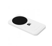 NONDK Calentador de Tazas y Cargador de Teléfono 2 en 1 con Carga Inalámbrica, Calentador de Bebidas, Fuente de Alimentación Inalámbrica USB Magnética B