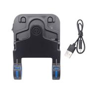 NONDK Calibrador de Manillar de Bicicleta, Herramienta para Bicicleta, Ajustador Central de Asiento, Herramienta de Medición, Indicador de Alineación con Puerto de Carga