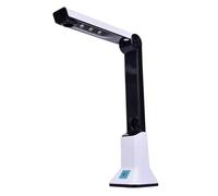 NONDK CáMara de Documentos para Profesores, EscáNer de CáMara de Documentos USB PortáTil con Soporte EscáNer FotográFico de CáMara de Documentos de Formato A4 de 8MP HD
