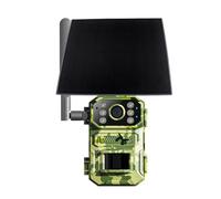 NONDK CáMara de Rastreo de Caza Solar 1080P 940Nm CáMara de Seguridad con Disparador Activado por Movimiento de VisióN Infrarroja