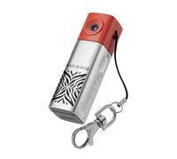 NONDK Cámara de Thumb Cámara de Cámara Retro Digital Mini Acción Grabadora de Video 2K Camcorder Portátil de Bolsillo Pequeña Plata