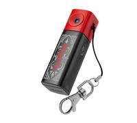 NONDK Cámara de Thumb Cámara de Cámara Retro Digital Mini Acción Grabadora de Video 2K Camcorder Portátil de Bolsillo Pequeña Color Negra