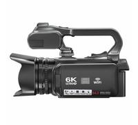 NONDK Cámara de Video Digital 6K de 64 MP, Pantalla Táctil de 4 Pulgadas, Zoom Digital de 18x para Transmisión en y Vlogs.
