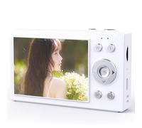 NONDK Cámara Digital 4K CCD de 64 MP, WiFi, Zoom Digital de 16x y Pantalla de 2,8 Pulgadas, Ideal para Principiantes, Color