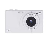 NONDK Cámara Digital CCD 4K de 64 MP, WiFi, HD, Zoom Digital de 16X y Pantalla de 2,8 Pulgadas, Color