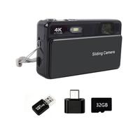 NONDK Cámara Digital M15 4K HD con Pantalla IPS de 2.8 Pulgadas, Cámara para Vlogging con Autofoco, Cámara de Video y Fotografía con Zoom de 16X, 32GB.