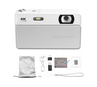 NONDK Cámara Digital M15 Foto Video Portátil Compacta con Pantalla y Flash para Viajes