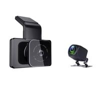 NONDK Cámara DVR para Automóvil D330- con WiFi, Coordenadas, 1080P, HD, Visión, Cámara para Tablero, Ángulo Amplio de 170 Grados, Monitor de Estacionamiento Las 24 Horas