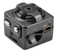 NONDK Cámara HD 1080p Portátil Pequeña con Visión y Detección de Movimiento, Cámaras de Seguridad para el Hogar, Pequeñas Cámaras para Interiores y Exteriores