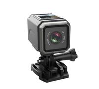 NONDK Cámara WiFi 4K Ultra HD con Pantalla LCD, Impermeable, para Deportes, Motocicletas, Ciclismo y Conducción.