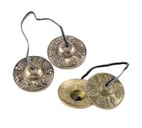 NONDK Campana de Cobre Nepalesa, Instrumento de Percusión, Campana de Cobre, Campana de Meditación para Yoga, Cascabel