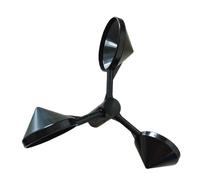 NONDK Carcasa del Anemómetro Pieza del Viento Carcasa del Indicador de Dirección Carcasa de 3 Tazas para Anemómetro