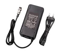 NONDK Cargador de BateríA de Litio 67,2V 2A para Bicicleta EléCtrica 16S 60V Cargador de Monociclo de BateríA de Iones de Litio con Ventilador Enchufe de la UE