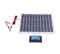 NONDK Cargador de BateríA del Panel Solar de 30W 12V + Controlador 40A para RV Coche Casa Camping