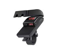 NONDK Cargador Rápido USB para Motocicleta Cargador USB para Motocicleta 12V Impermeable de Corriente PD USB-C y QC 3.0 con Interruptor y Voltímetro Cargador de Teléfono