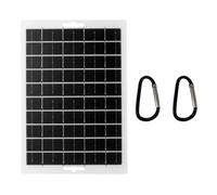 NONDK Cargador Solar USB Portátil para Viajes y Senderismo. Compatible con Teléfonos Móviles, Linternas, Ventiladores y Más.