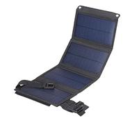 NONDK CéLula Solar Panel Solar Plegable con Cargador Solar de Salida USB para Tableta TeléFono Celular Dispositivos para Acampar Banco de EnergíA B