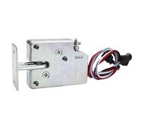 NONDK Cerradura de Puerta de Gabinete de Almacenamiento DC 5V Mini Cerradura de Cajón de Gabinete de Control Eléctrico