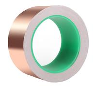 NONDK Cinta de Cobre, Cinta de Lámina de Cobre (2 Pulgadas X 72,2 Pies), Cinta Adhesiva Conductora de Cobre, Cinta de Lámina de Cobre para Guitarra de Vidrio de Colores