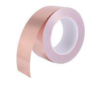 NONDK Cinta de Lámina de Cobre de 50 Mm X 30M para Adhesivo Conductivo de Blindaje para Reparaciones Eléctricas, Guitarra de Cinta de Barrera de Caracol