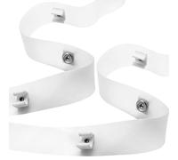 NONDK Cinta Deslizante para Cortinas, Partes y Hardware de Muebles de RV, Tira de Cortinas Transparente para Uso con Cinta de Cortina Transparente Tipo Riel para Colgar Tiras de Cortina.