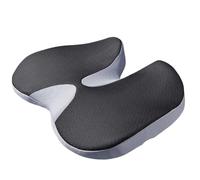 NONDK Cojín de Asiento Antideslizante para Aliviar el Dolor de Espalda Durante Mucho Tiempo, Cómodo Cojín para Asiento de Coche y Hogar