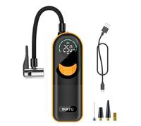 NONDK Compresor de Aire para Coche, Bomba Infladora de NeumáTicos EléCtrica PortáTil, Bomba de Aire Inflable InaláMbrica de 150PSI para NeumáTicos de Bicicleta y Coche