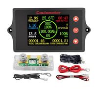 NONDK Comprobador de Carga de Batería Digital PZEM-041Coulómetro 8V-100V 100A Monitor Electrónico Capacidad de Batería de Automóvil Verificador de Fuente de Alimentación