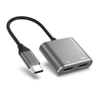NONDK Concentradores de Acoplamiento USB C para Gafas AR. Adaptador de Carga Tipo C para Gafas AR Air/2. Carga Rápida de 100 W.