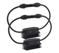 NONDK Conector Solar Impermeable de 55Amp DC 2000V, Conector de Diodo en Línea para Panel Solar, Conector Solar Impermeable para Exteriores.