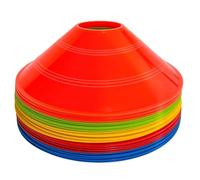 NONDK Conos de Fútbol para Entrenamiento Deportivo con Bolsa de Transporte de, Conos de Discos de Agilidad Multicolores para Ejercicios de Fútbol y Baloncesto
