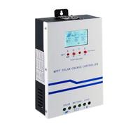 NONDK Controlador de Cargador Solar MPPT de 60 A con Ventilador, Regulador de 12 V, 24 V, 36 V y 48 V para Baterías de Litio, LiFePo4, Plomo-Ácido.