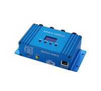 NONDK Controlador de Iluminación Ethernet ArtNet DMX512 con Interfaz LED, 4 Puertos, 2048 Canales