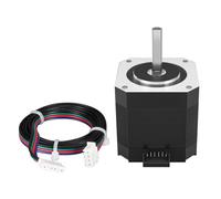 NONDK Controlador de Motor Paso A Paso de 42 Ejes, Motor de CC, 1,8 Grados, 2 A, Bifásico, Híbrido, 4 Conductores, para Piezas de Motor de Impresora 3D