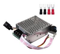 NONDK Controlador de Velocidad de Motor DC PWM 40A Controlador de Velocidad de Motor DC 10-55V Regulador de Motor con Escobillas