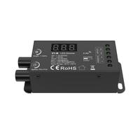 NONDK Controlador Remoto Inalámbrico con Pantalla Numérica y Voltaje Constante de LED de Doble Perilla, 1 Canal X 20 A, CV V1-B