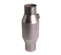 NONDK Convertidor CatalíTico Universal Hilado de 2,5 Pulgadas Convertidor CatalíTico de Escape de Acero Inoxidable 425250 de Alto Flujo, 1 Pieza