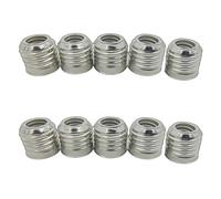 NONDK Convertidor de Portalámparas E27 A E14 Convertidores de Base de Enchufe Ignífugos Adaptador de Bombilla Accesorios de Iluminación de Conversión