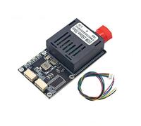 NONDK Convertidor de Video Analógico CVBS + TTL sobre Fibra Óptica Transceptor Óptico 20KM con Conector de Fibra Óptica FC UART TTL SBUS para Drones.