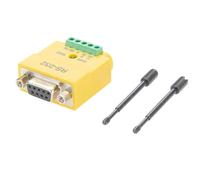 NONDK Convertidor RS232 A RS485 Adaptador DB9 Hembra Convertidor RS232 A RS485 Adaptador de Comunicación de Datos.