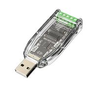 NONDK Convertidor USB Industrial USB A RS485 Convertidor RS232 Módulo de Comunicación Serial Interfaz Convertidor Conector
