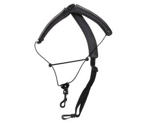 NONDK Correa Ajustable para Saxofón, Arnés para Saxofón con Gancho, Correa Ergonómica para el Hombro para Saxofones Alto, Tenor y Barítono.
