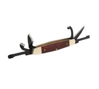 NONDK Cortador Portátil Plegable de Bolsillo para Madera y Acero SK5, Cortador Multiusos para Carpintería, Camping y Mobiliario del Hogar