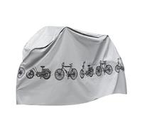NONDK Cubierta de Bicicleta Impermeable A Prueba de Polvo, Cubierta de Bicicleta PEVA, Protector para Clima para Bicicleta, Scooter y Motocicleta.